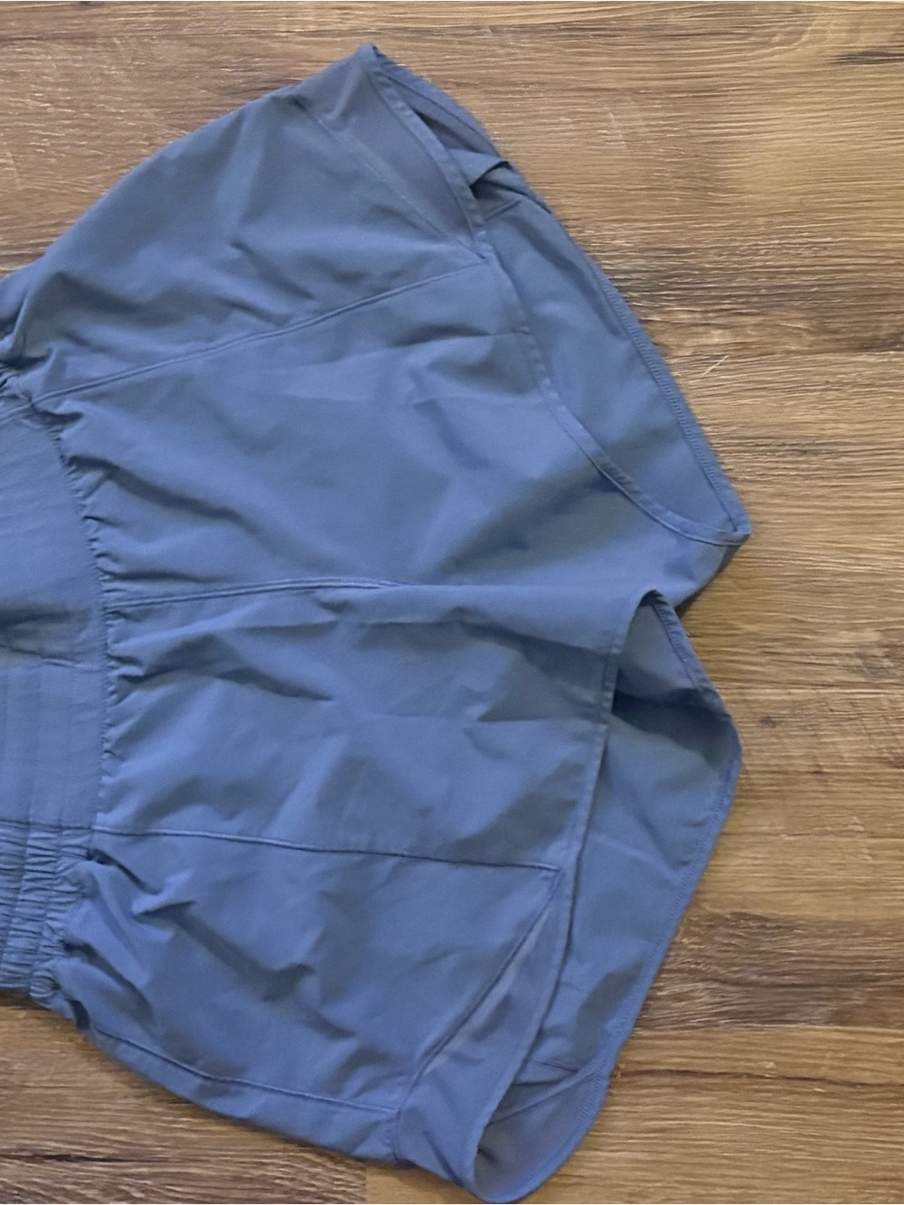 lululemon athletica women's blue athletic shorts